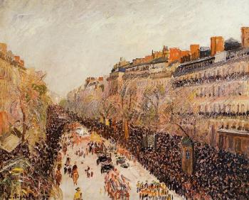 卡米耶 畢沙羅 Mardi-Gras on the Boulevards 卡米耶 畢沙羅 Mardi-Gras on the Boulevards